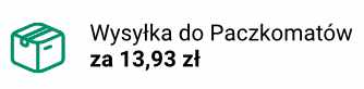Wysyłka do Paczkomatów za 13,93 zł